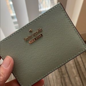 Kate Spade Card Holder (mint green)